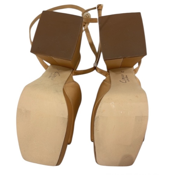 NWT Circus by Sam Edelman Miranda Platform Ankle Strap Rosa Beige Sandal Sz 8.5 - Picture 8 of 8